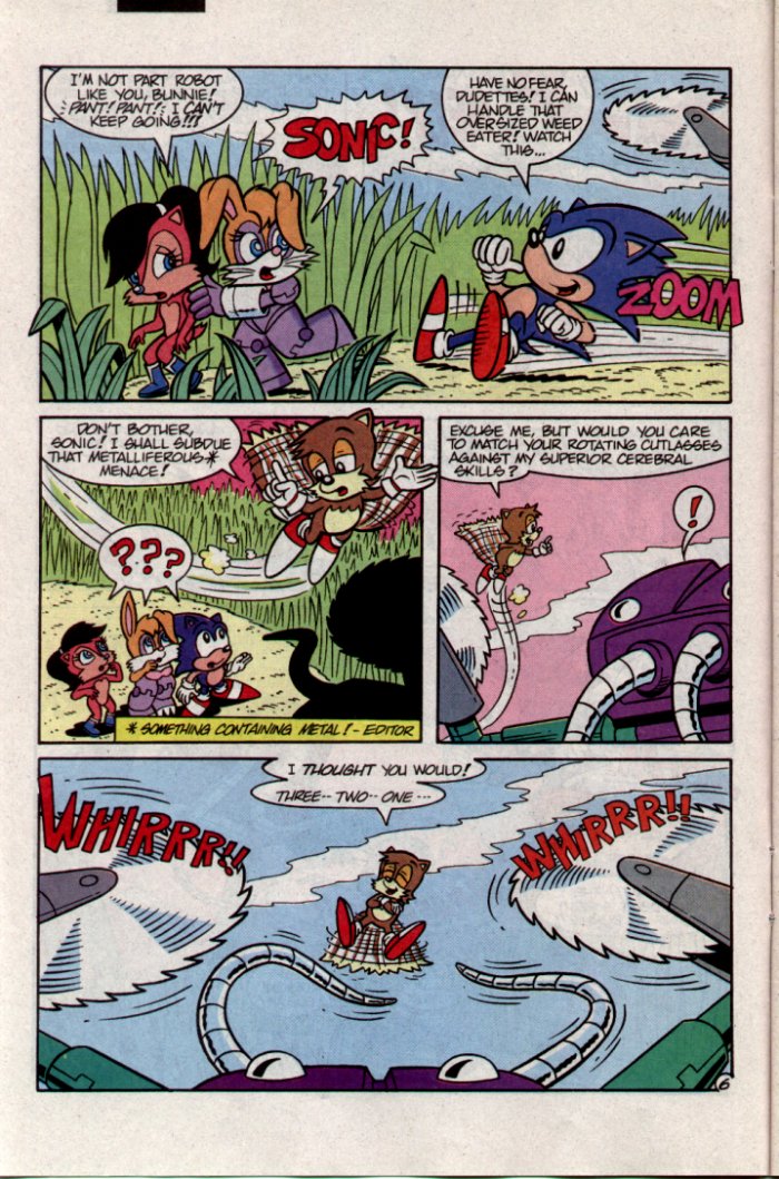 Sonic - Archie Adventure Series September 1994 Page 6